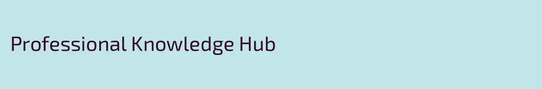 Professional Knowledge Hub